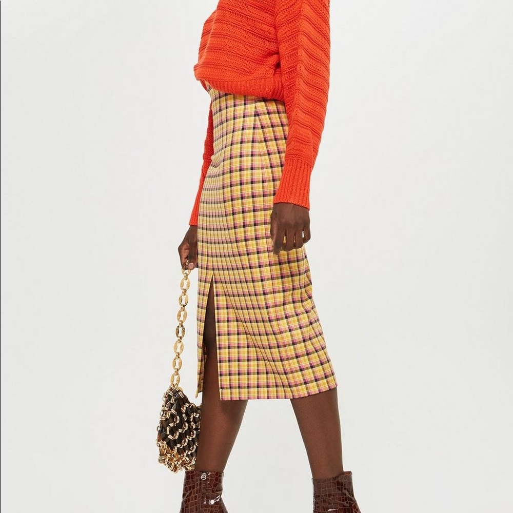 Top Shop high waisted pencil skirt